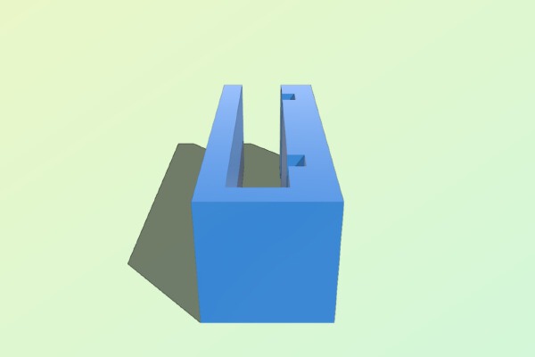 Prusa i3 Metal Frame Terminal Block Holder | 3d print model