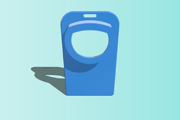 Multiple badges holder with HID and RSA tokens | 3d print model