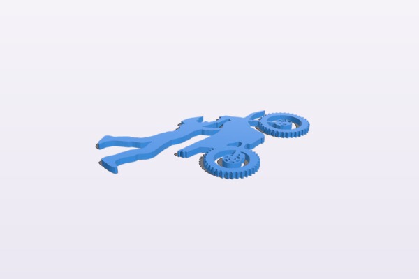 Motocross extreme | 3d print model