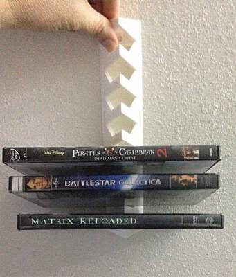Simple DVD Wall Hanger | 3d print model