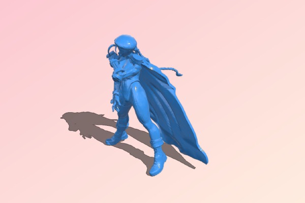 Miss Cammy sf5 | 3d print model