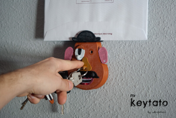 Mr Keytato Key Organizer | 3d print model