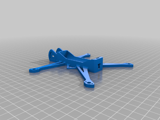 <100g #NanoLongRange with integrated battery tray | 3d print model