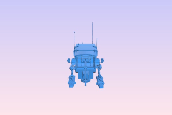 hive mech - necromunda - underhiver - vehicle | 3d print model