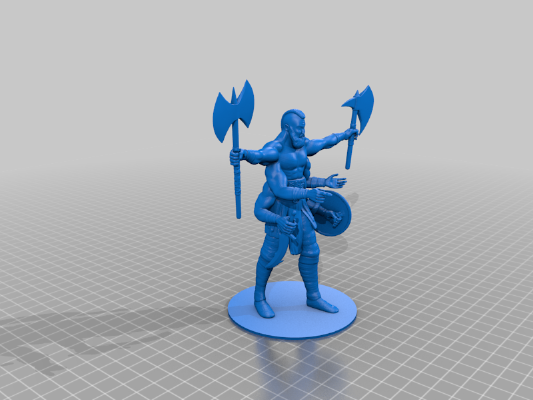 Six Armed Cyclops | 3d print model