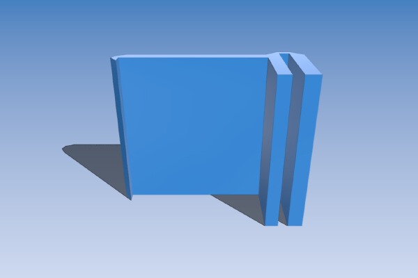 fix quickly side plates for Leapfrog Creatr | 3d print model