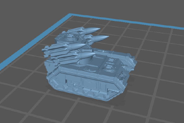 Epic scale support tanks (Anti air and suppression) | 3d print model