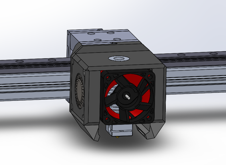 Basic Printhead with BLTouch for BLV Mgn Cube
