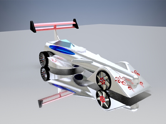 CO2 Dragster "Big Daddy" | 3d print model