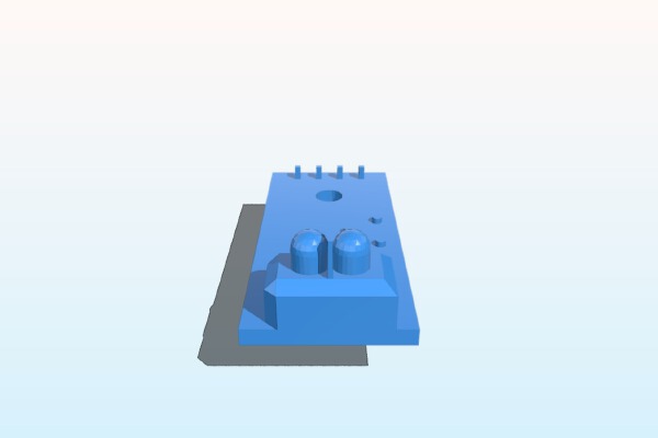Line Finder TCRT5000 | 3d print model