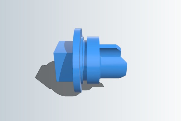 Bosch MUM5 Kitchen Machine meat grinder adapter | 3d print model