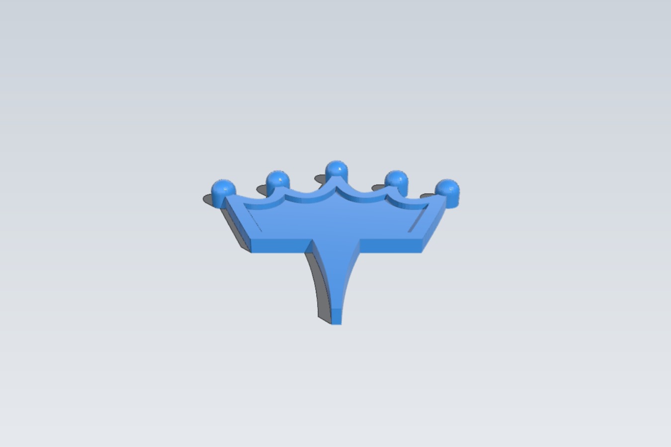 Crown Birthday Cake Decoration