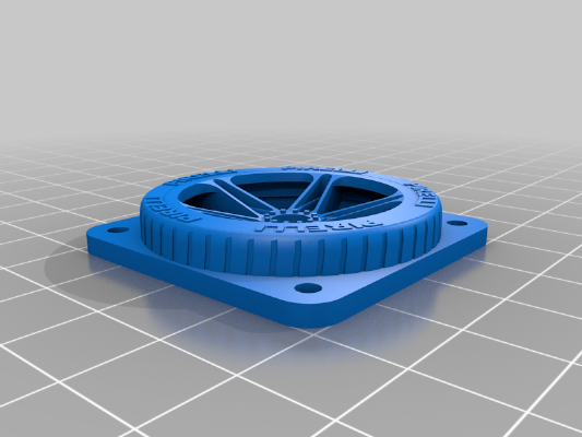 Fan cover 40х40 mm | 3d print model