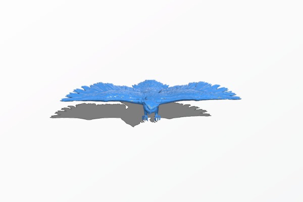 Hibou géant (giant owl) | 3d print model