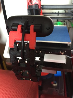 Logitech c170 camera mount for MP Select Mini | 3d print model