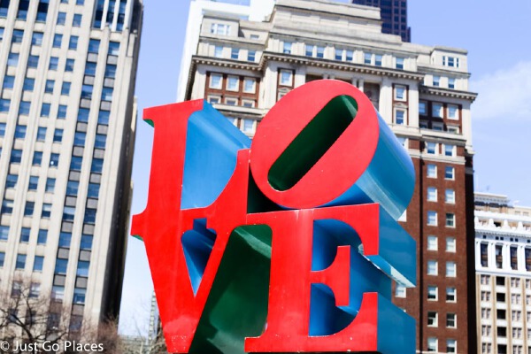 Philadelphia LOVE Statue_Sculpture by Robert Indiana | 3d print model