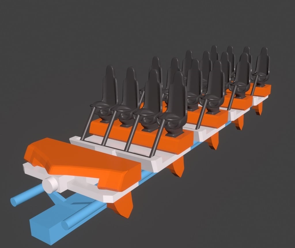 B&M Rollercoaster Model