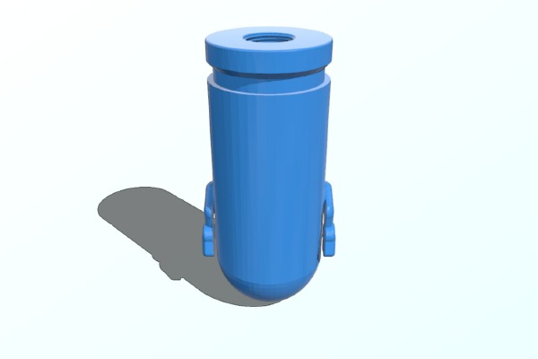 Bullet Bill Flash Hider | 3d print model