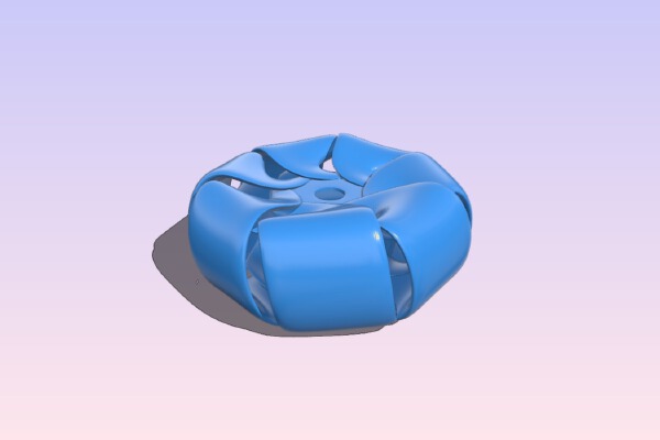 taurus spiral lampshade | 3d print model