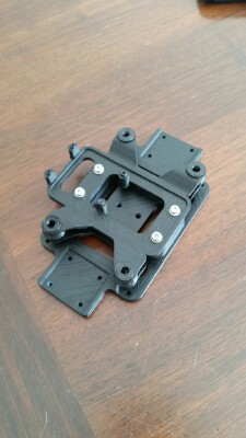 Support Gear landing and gimbal Tarot 2D | 3d print model