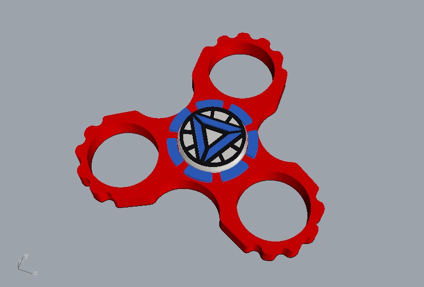 Iron Man Hand Spinner