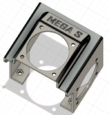 Anycubic Mega S mod fan | 3d print model