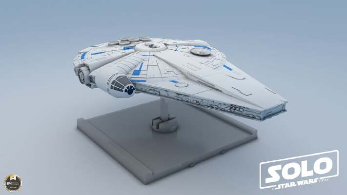 New Han Solo's Millennium Falcon for X-Wing | 3d print model