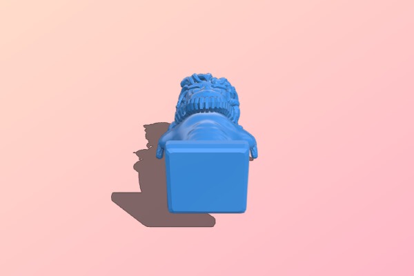 Tribal boy bust | 3d print model