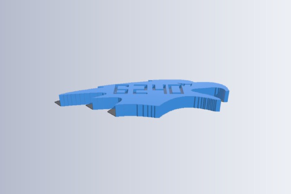 (3D Slash) Eagle_Bottle_Opener | 3d print model