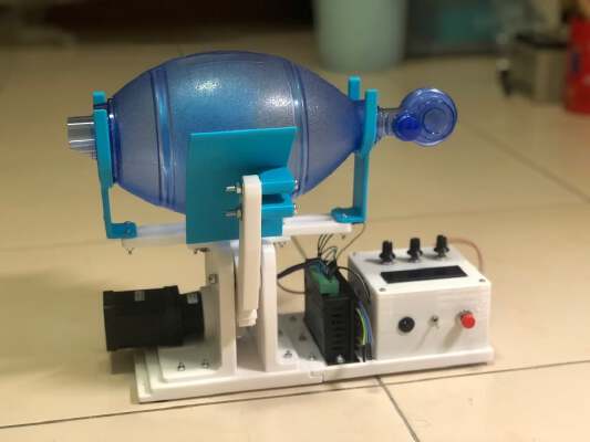 Emergency Ventilator (EV-03)(Stepper motor)(COVID-19) | 3d print model