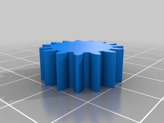 Prusa X Axis Motor Gears | 3d print model