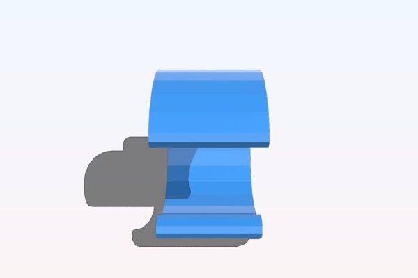 guide câble et tube téflon pour alfawise u20 | 3d print model