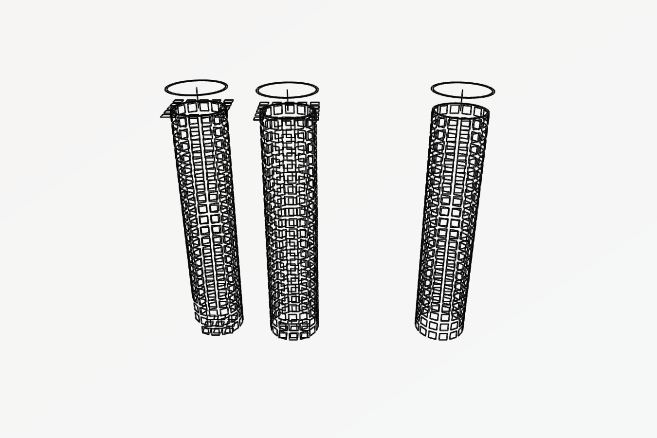 Root shield for aquaponics system. Prevents fish from eating roots.
