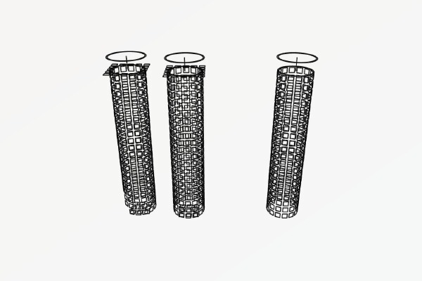 Root shield for aquaponics system. Prevents fish from eating roots. | 3d print model
