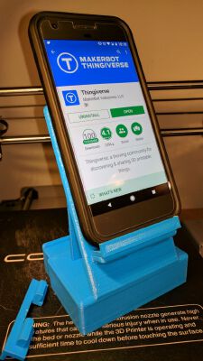 Mobile Phone Dock with USB support and storage compartment | 3d print model