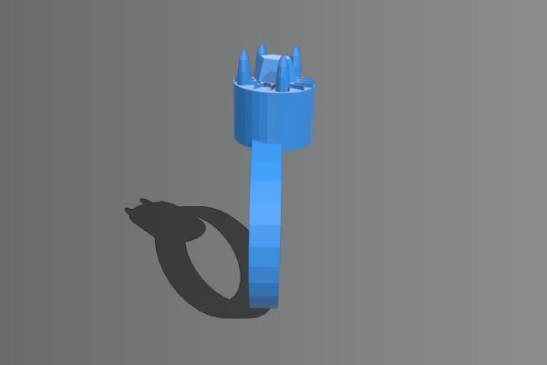 Tiger woman ring 2 | 3d print model