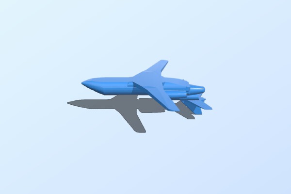 airplane | 3d print model