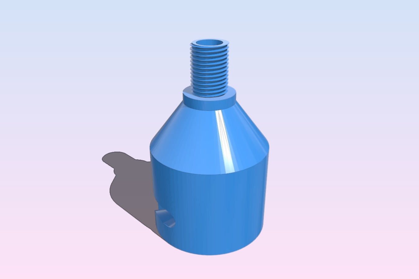 High pressure pump adapter