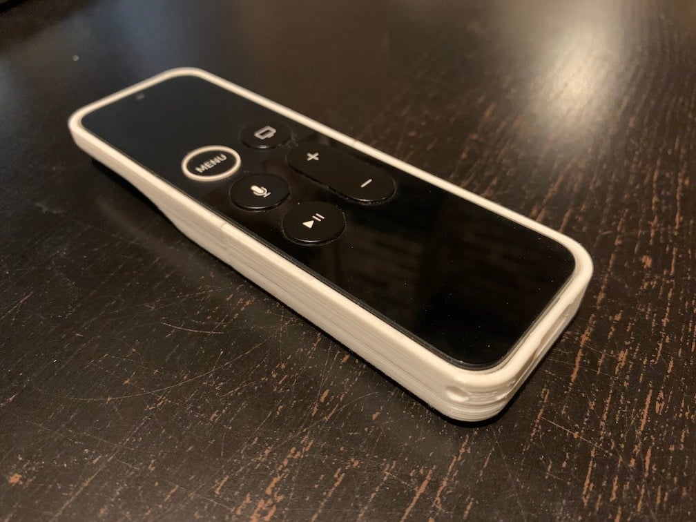 Original Siri Remote Holder with AirTag
