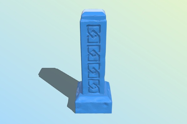 ScatterBlocks: Cyclopean Monument (28mm_Heroic scale) | 3d print model