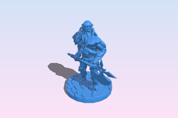 Barbarian | 3d print model