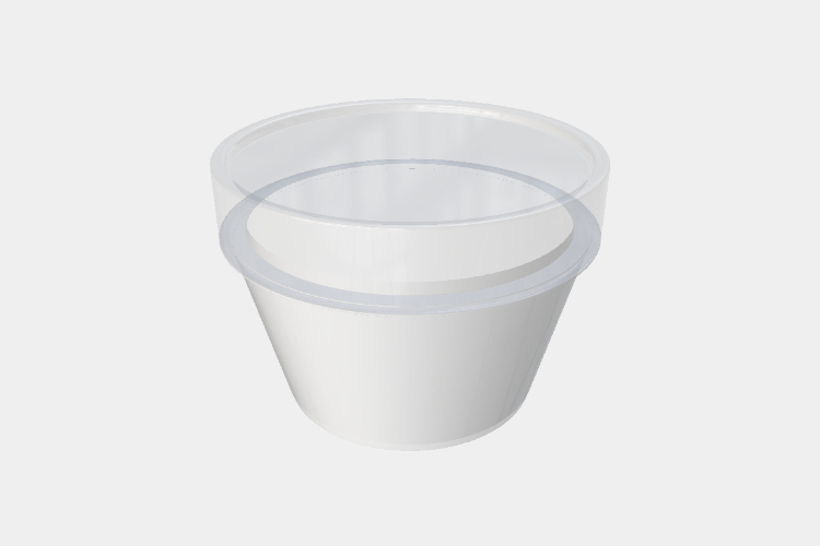 Plastic Cup with Cap