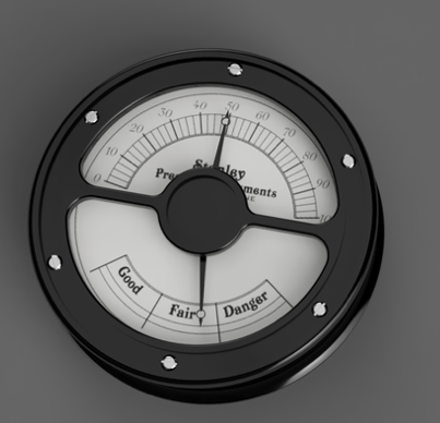 Round Vintage gauges | 3d print model