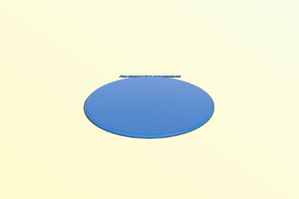Table and chair pattern | 3d print model