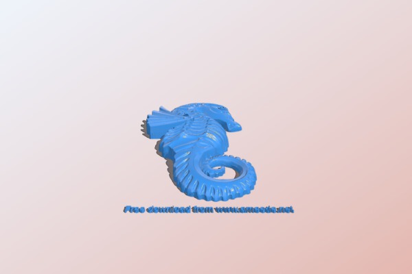 Seahorses | 3d print model