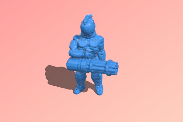 Freespace Merc (28mm_32mm scale) | 3d print model