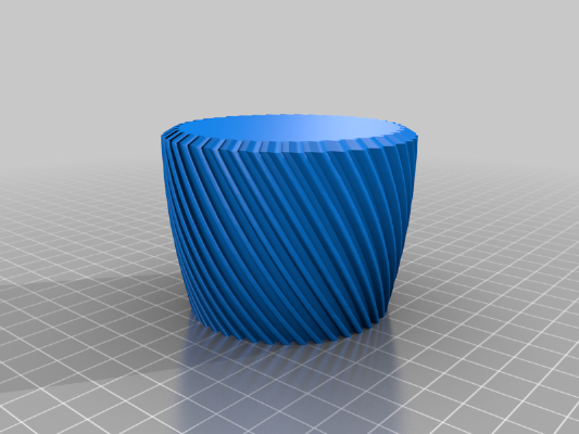 Geometric Succulent Planter for vase mode, spiralize contour | 3d print model