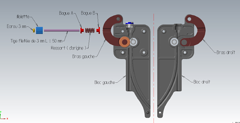Nouvel extruder ou feeder | 3d print model