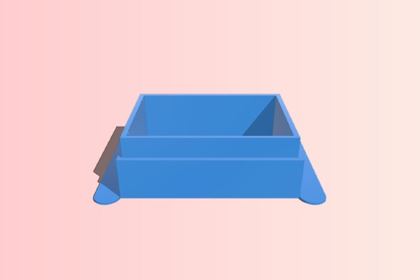 Box de rangement Gopro 3 | 3d print model