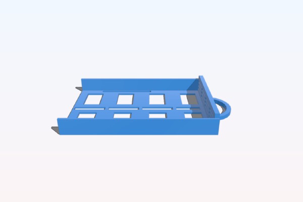 server hard drive tray | 3d print model